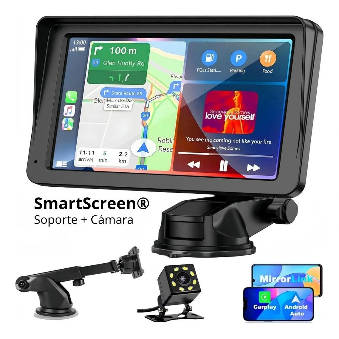 🚗 SmartScreen® - Pantalla Inteligente Universal para Autos 📱✨