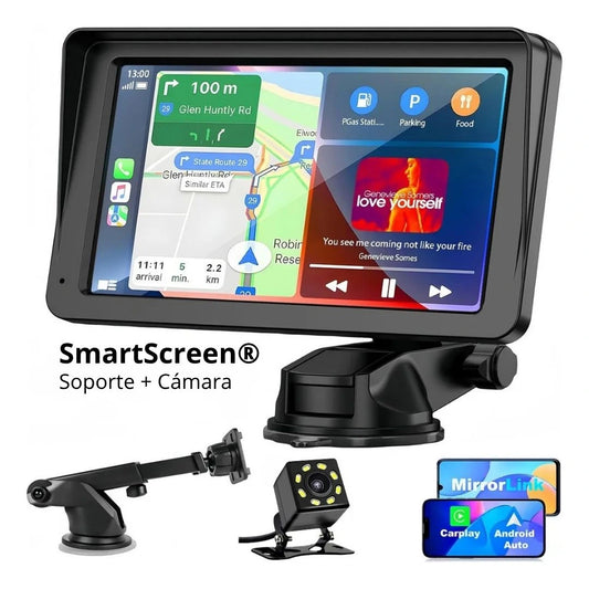 PROMO SEGUNDO 🚗 SmartScreen® - Pantalla Inteligente Universal para Autos 📱✨