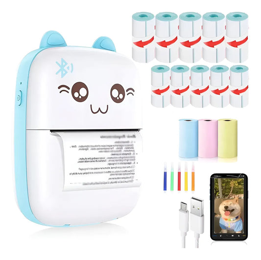 PROMO SEGUNDO 🖨️ FlashPrint® - Mini Impresora Portátil Bluetooth Para Android y iOS ✨ - PRECIO MÁS BAJO