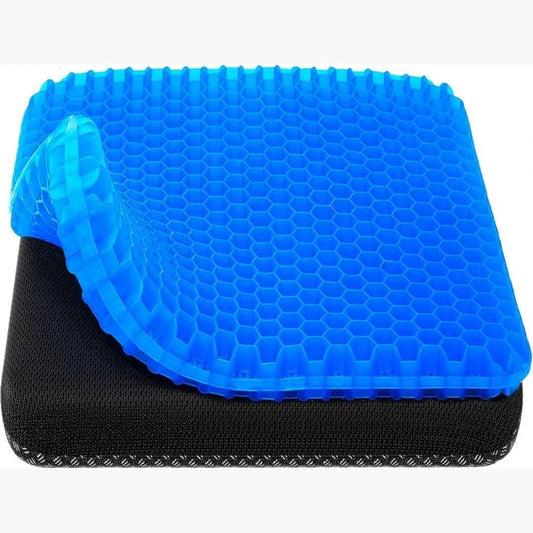 PROMO SEGUNDO 💙🪑 Comfy® - Cojín Ortopédico de Gel Antipresión 🧊😌